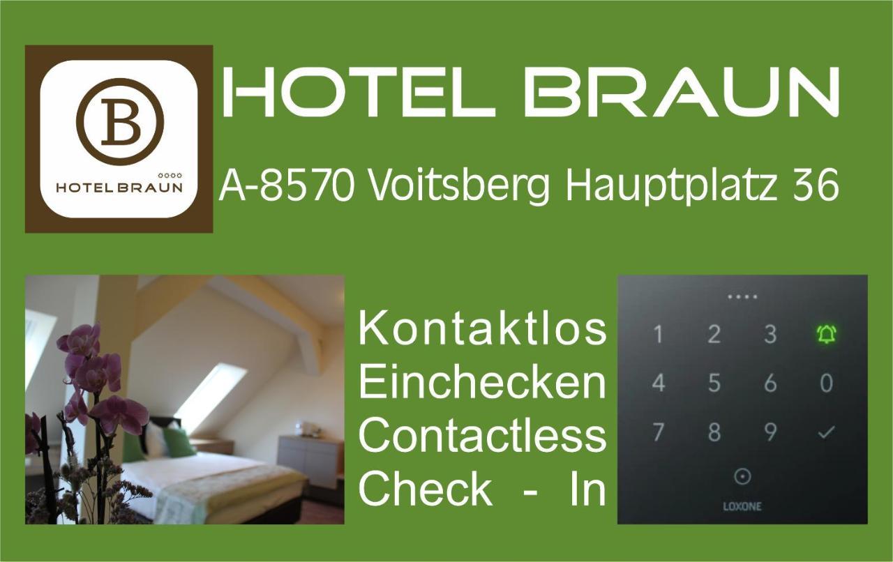 Hotel Braun Voitsberg Eksteriør billede